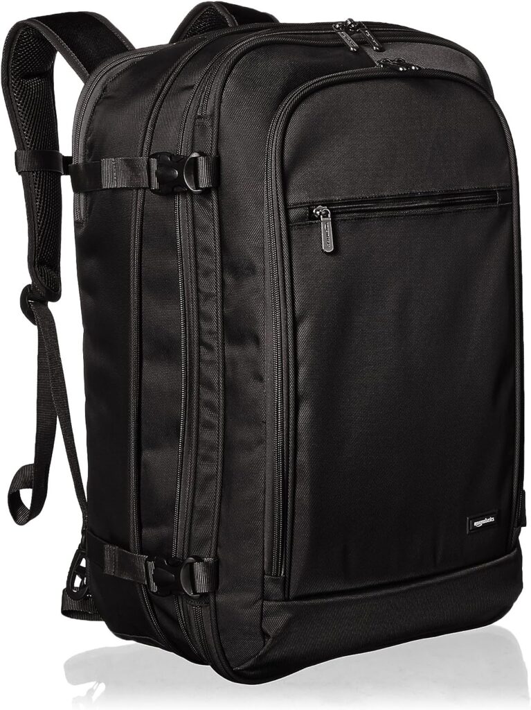 AmazonBasics backpack for digital nomads